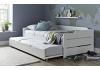 Copa 3ft single white,wood,twin guest bed frame 2